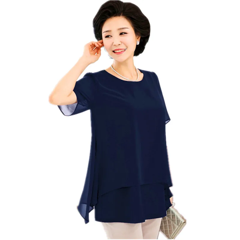 Летние топы женские Одежда большого размера больших размеров ropa mujer talla grande 4xl 5xl 6xl