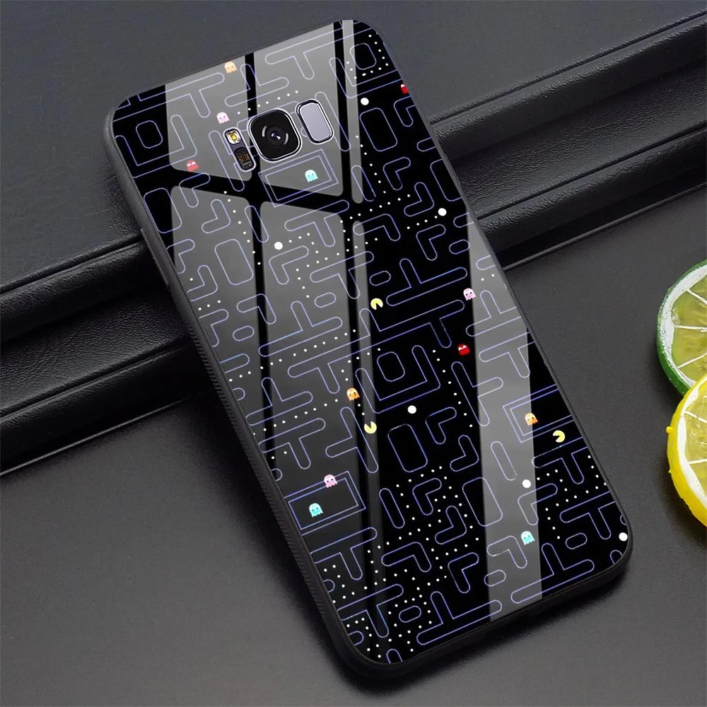 Phone Case For Galaxy S7 Circuit Board Tempered Glass Cover Note 8 9 Edge S8/S9 Plus S10 A10/20/30/40/50/60/70 M40 | Мобильные
