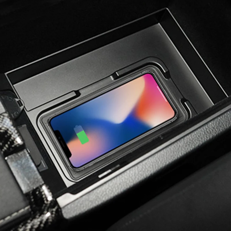 

15W car QI wireless charging phone charger fast charging case armrest box charging holder for Lexus NX NX200 NX200T NX300 NX300H
