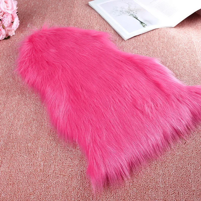 Пушистый Ковер Из искусственной овчины для гостиной и спальни|Коврик| |