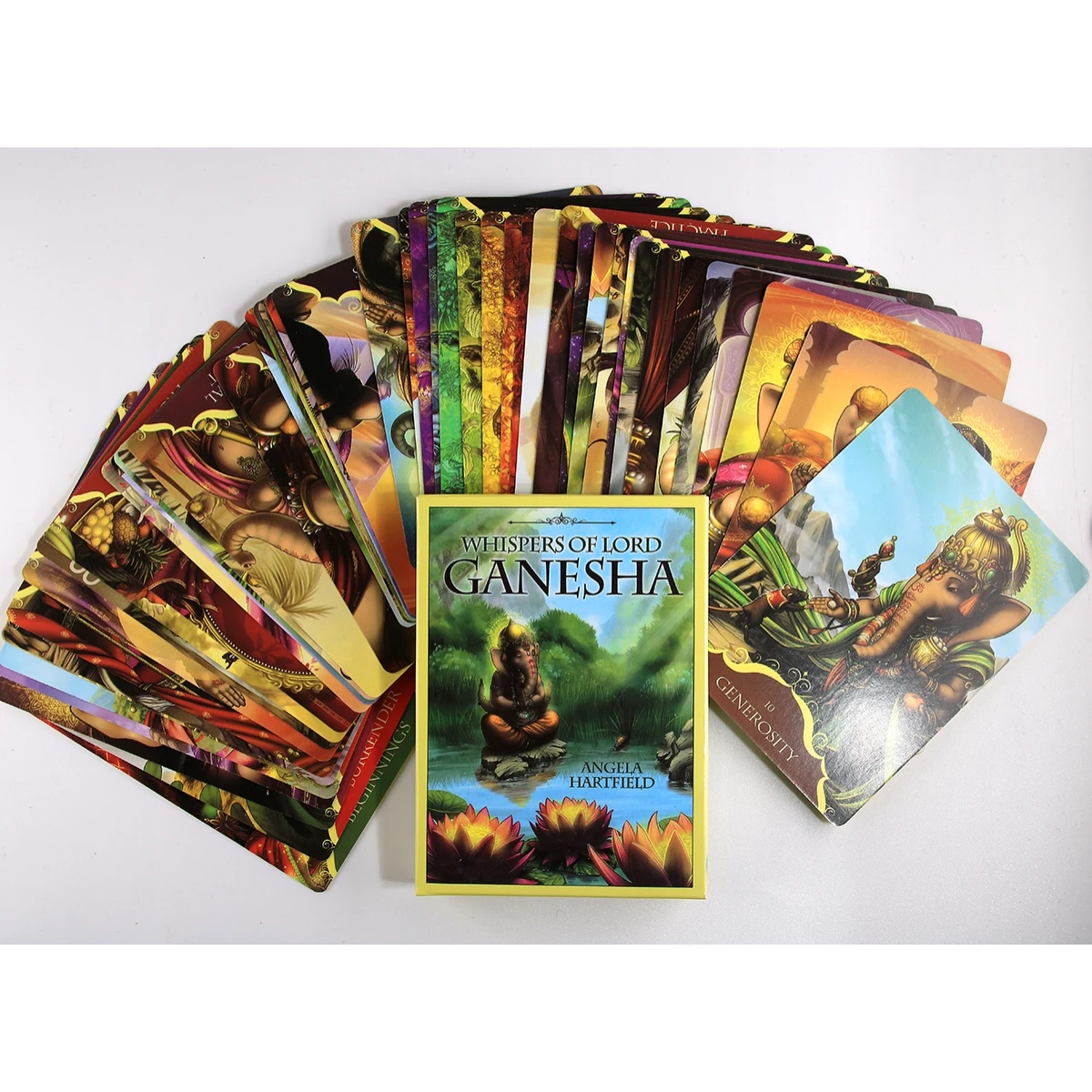 

Ganesha карты с изображением оракла, карты с изображением Таро для гадания, высококачественные развлекательные настольные игры для досуга с ру...