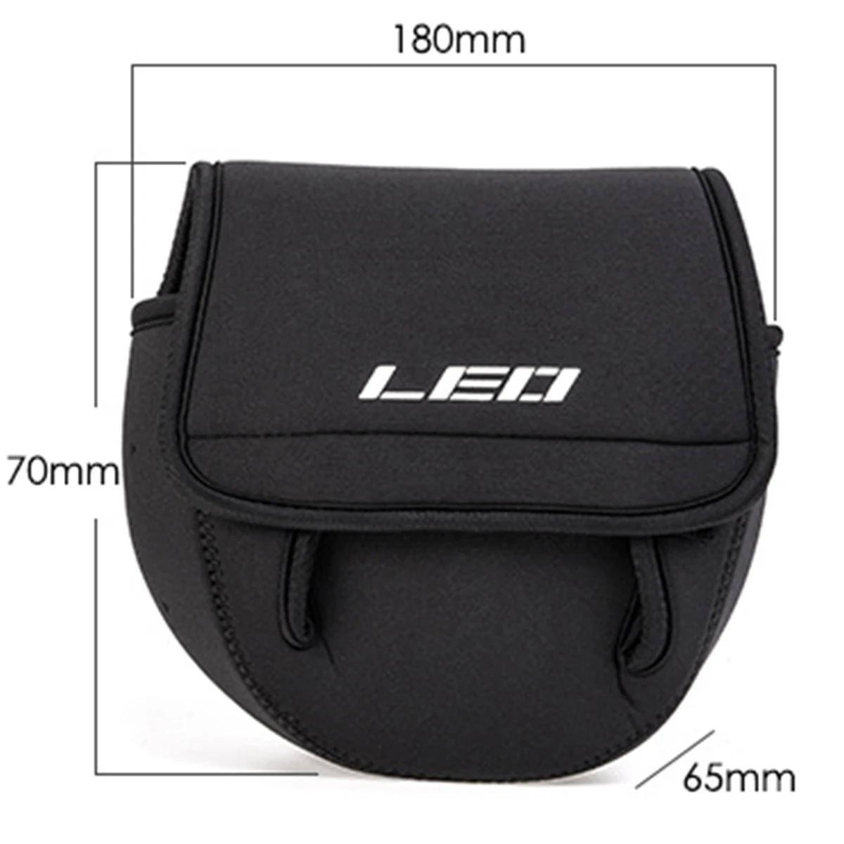 Суперлегкая и прочная неопреновая сумка для спиннинга LEO 2019 рыболовной катушки