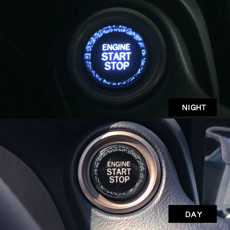 Аксессуары для интерьера автомобиля Кристальный чехол кнопки зажигания