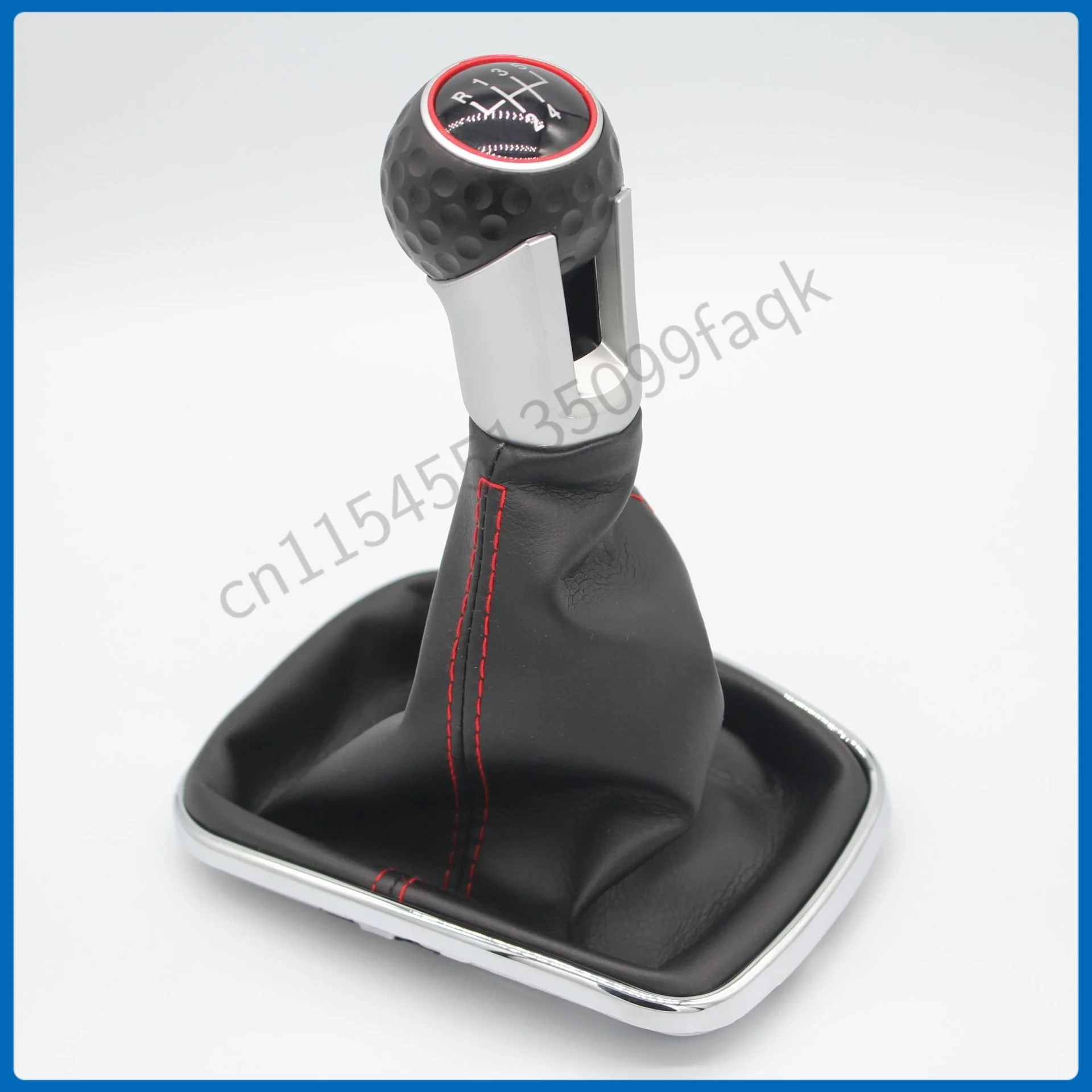 

Suitable for Bora Golf 4 Bora Shift Lever Handball Shift Boot Gti Gear Head Red