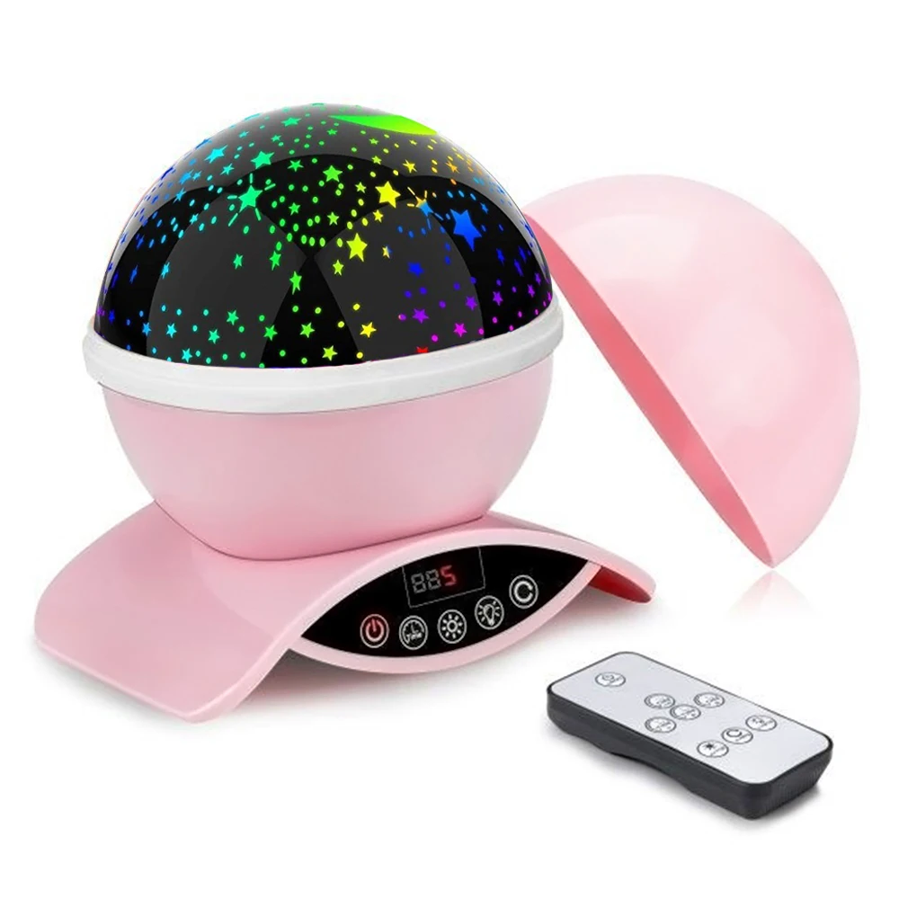 Атмосферная лампа Галактический проектор ночник дистанционное управление