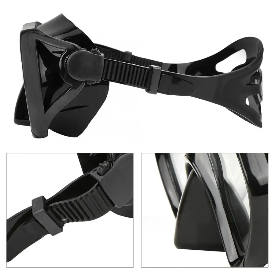 Силиконовая маска для подводного плавания взрослых спасения ряния ныряния s