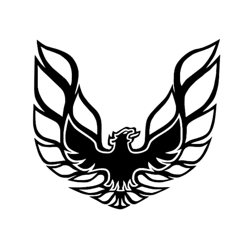 

Car Sticker Personality Funny Firebird Art Pattern Design Vinyl Sticker Car Bumper Body Rear Window Decorative Decals,16cm*15cm