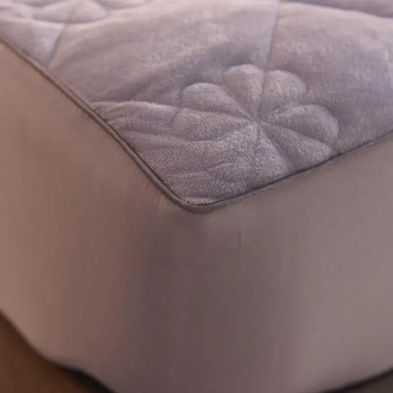 Новинка 2019 утолщенное бархатное покрывало для стеганой кровати с кристаллами