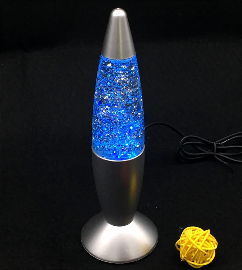 3D Rocket многоцветная меняющая цвет лава лампа RGB светодиодный блеск вечерние