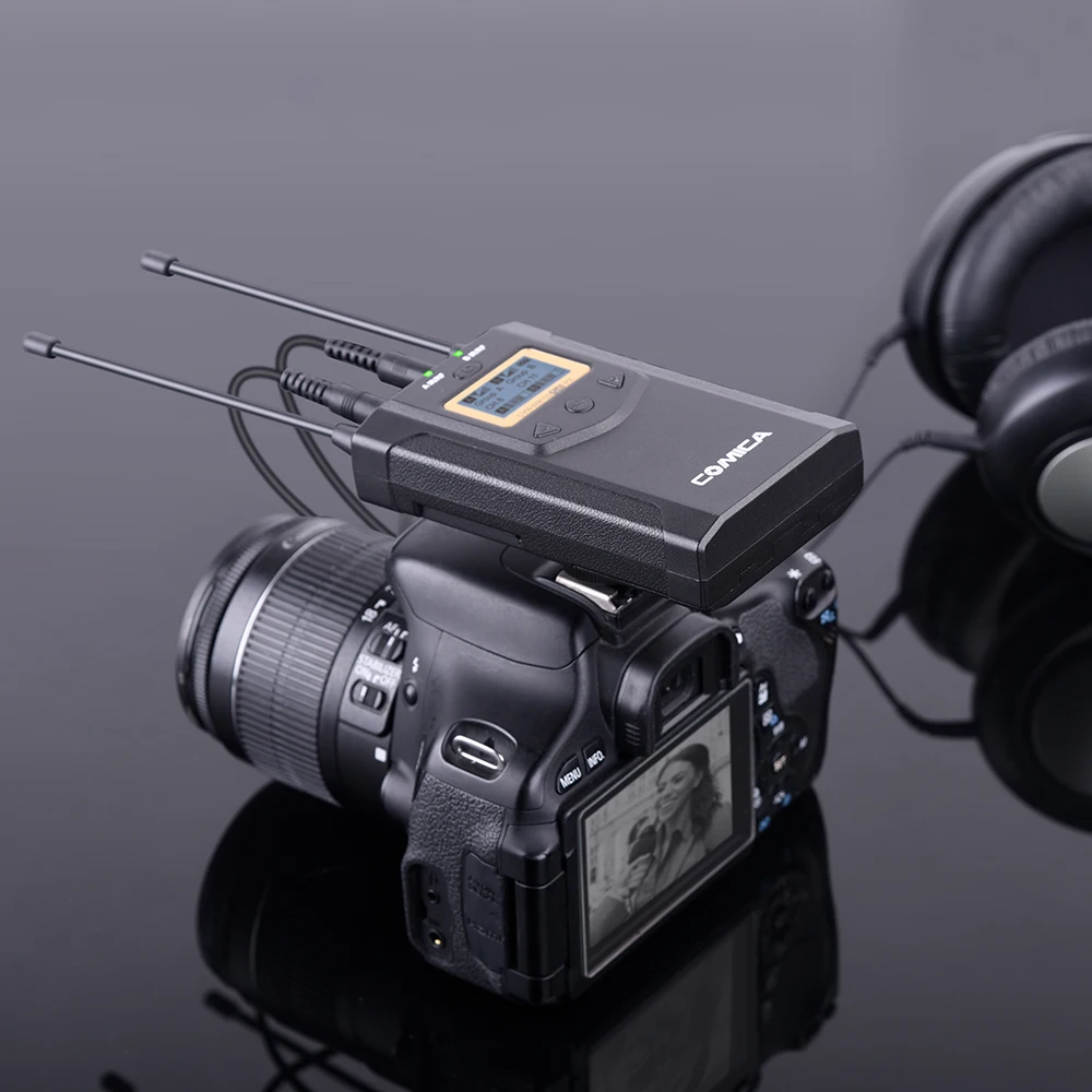 COMICA CVM-WM100 PLUS UHF 48-канальный монофонический стереомониторинг в режиме реального