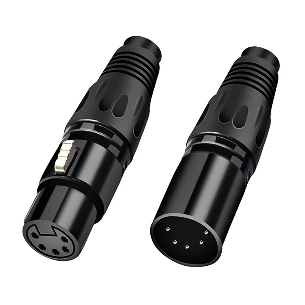 5pins XLR микрофон аудио кабель для подключения к сети 5Pin Мужской Женский Разъем Cannon