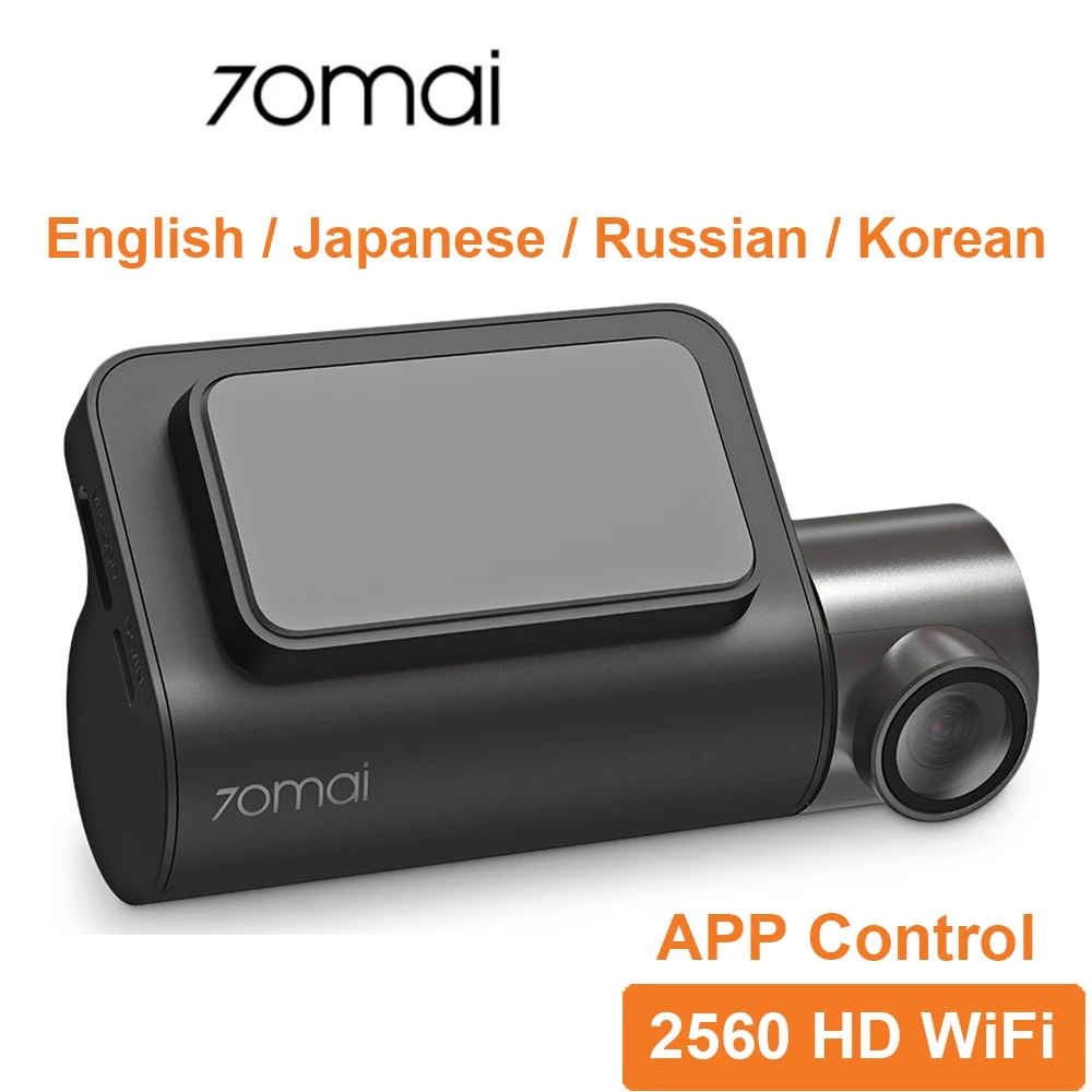 70mai Dash Cam D05 Мини Автомобильный видеорегистратор HD 1600P камера WiFi 24h наблюдение