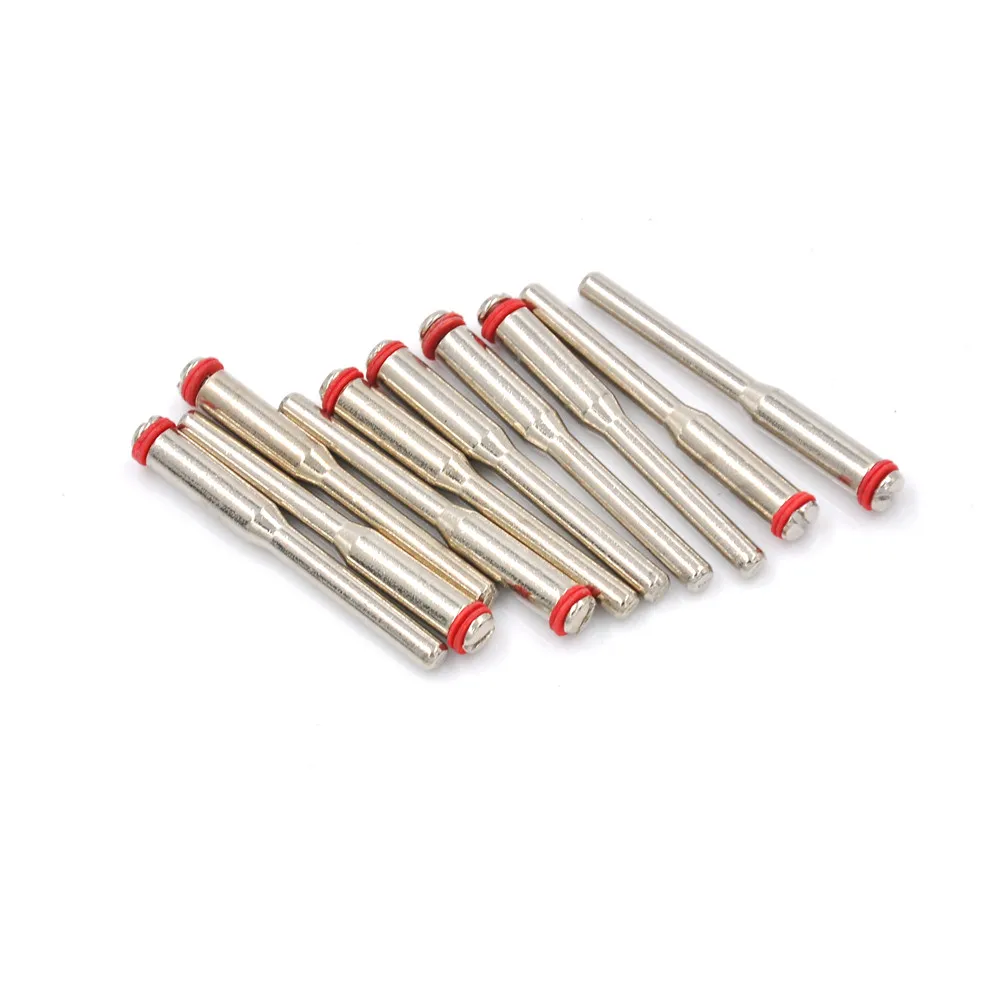 

10Pcs 3.175mm Miniature Clamping Connecting Lever Polishing Wheel Mandrel Cutting Wheel Holder for Rotary Tool