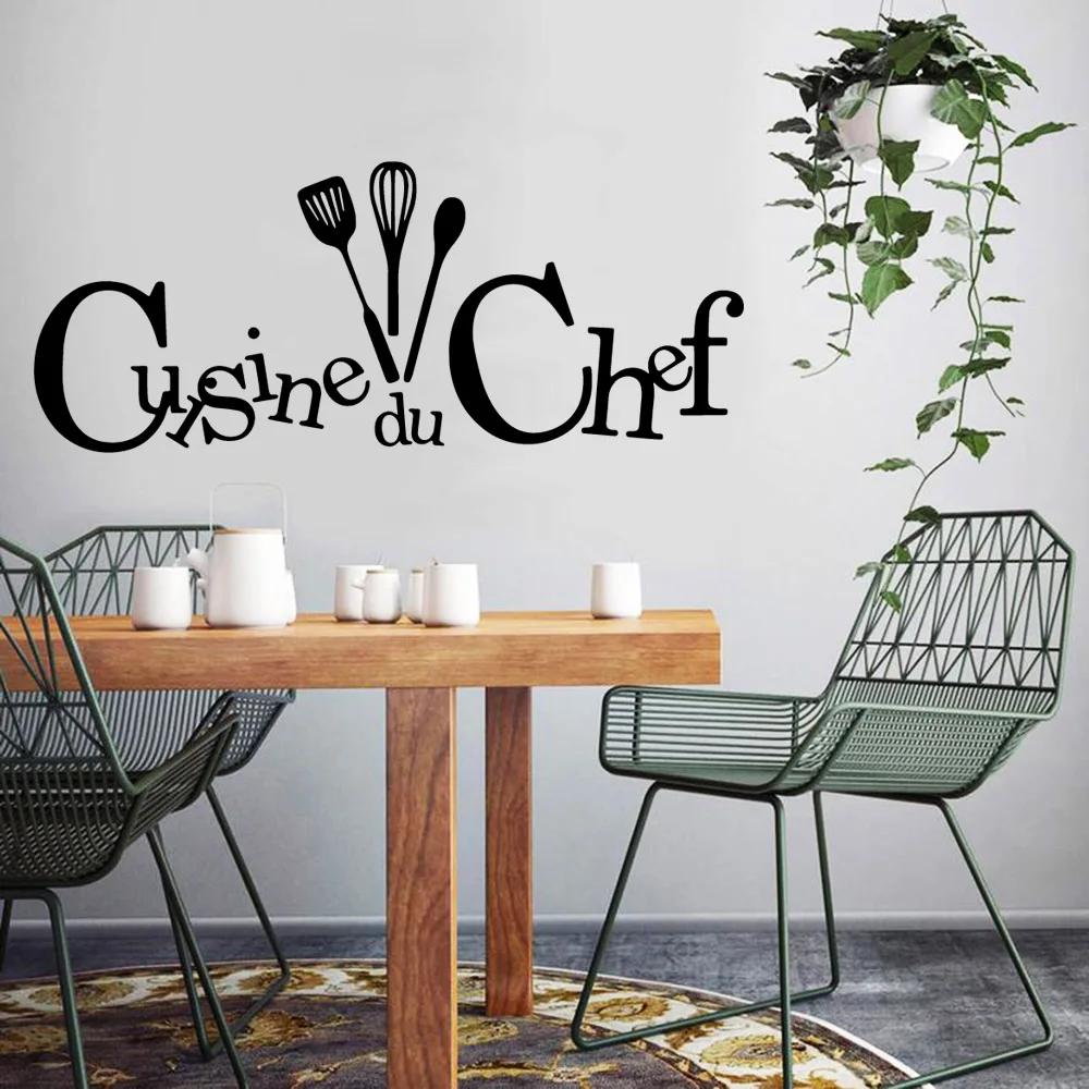 Красота шеф-повара домашний декор настенные наклейки для коммерческого декора