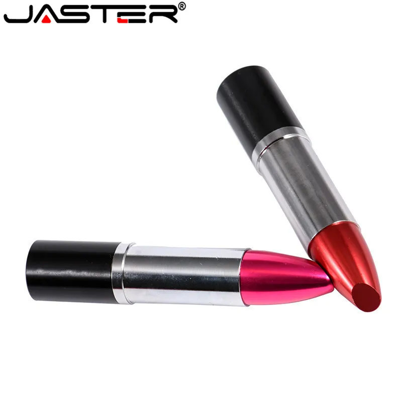 USB флэш-накопитель JASTER модель хрустальной помады 4 ГБ 8 16 32 Подарочный накопитель с
