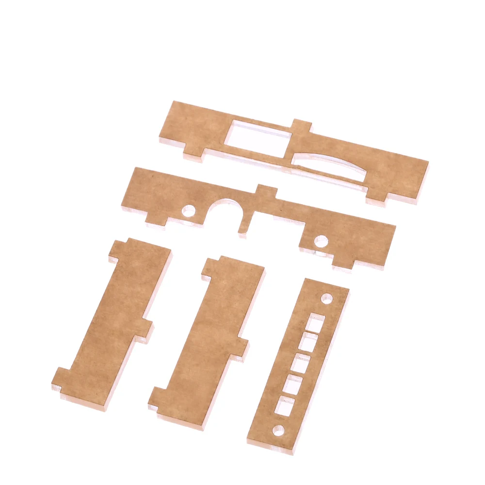 Акриловый DIY чехол корпус беспроводной стерео музыкальный модуль для USB DC 5V Bluetoo 2 1