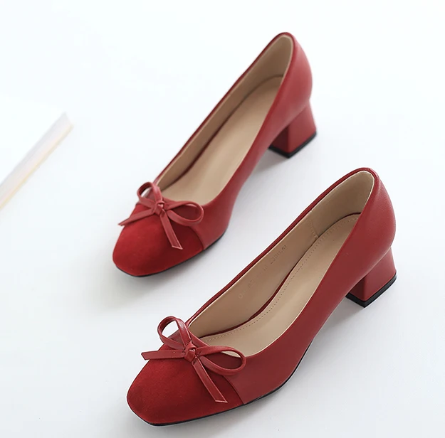 

Туфли-лодочки женские с острым носком, милые модные офисные классические туфли с бусинами, высокий каблук, весна