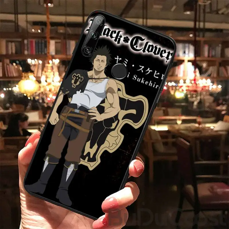 

Hrmes Anime black clover Phone Case For Huawei Y5 Y6 Y7 Y9 Prime Pro II 2019 2018 Honor 8 8X 9 lite View9