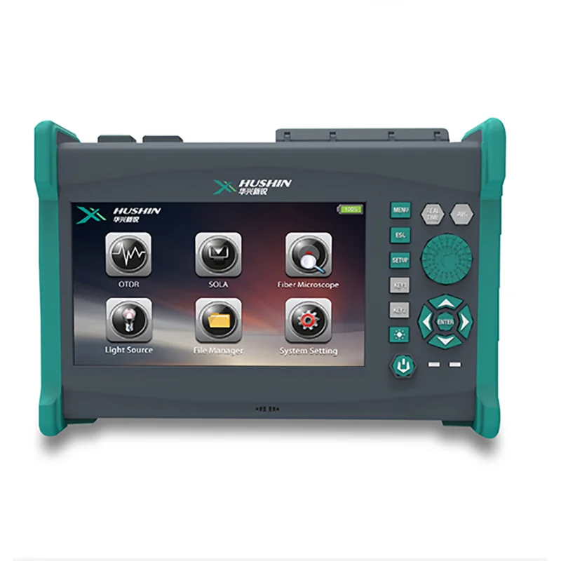 

Hushin Optical Time Domain Reflectometer with multifunction and high efficiency for FTTX network testing