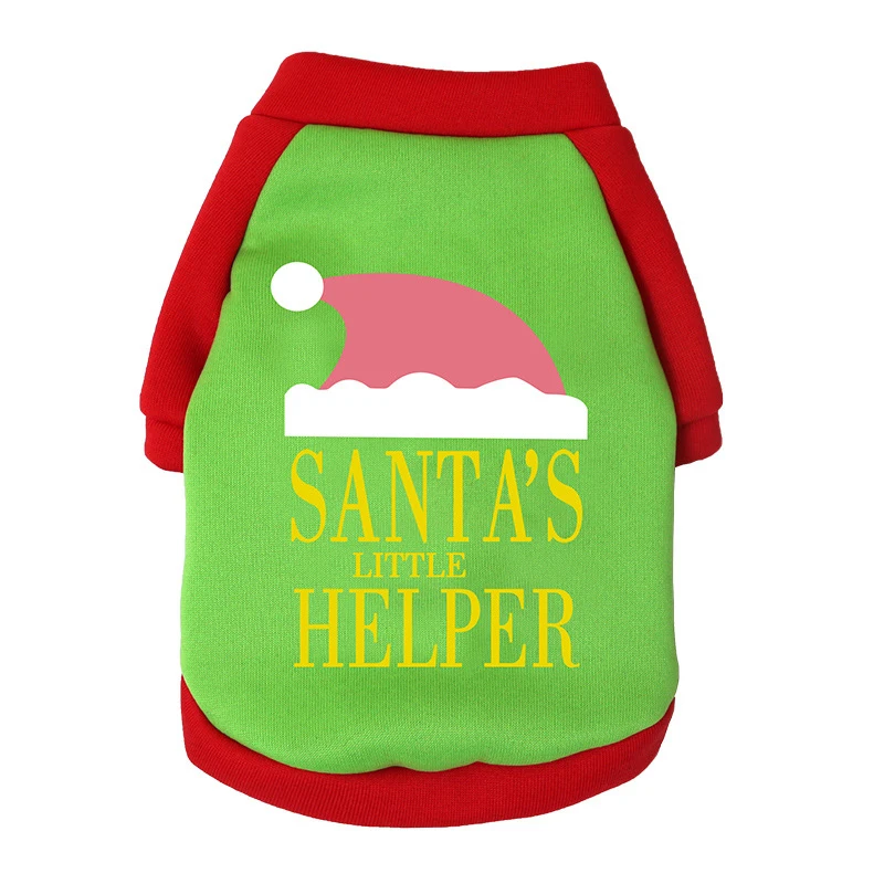 Повседневная хлопковая толстовка для домашних животных теплая футболка из флиса