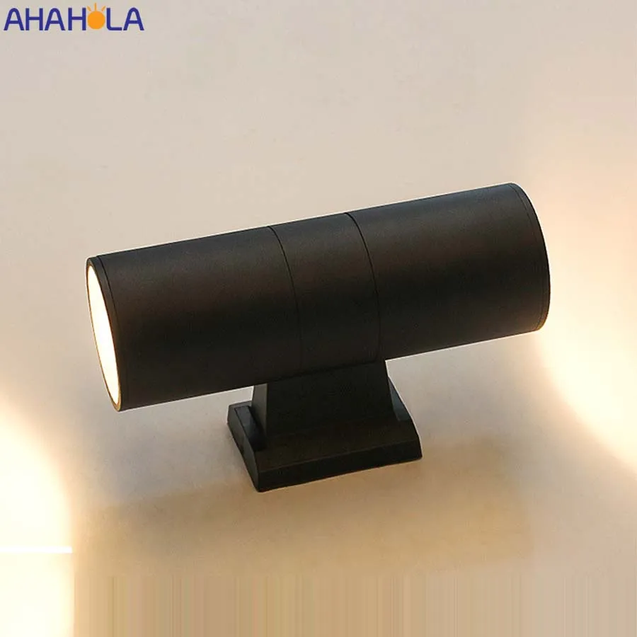 Черный внутренний и наружный светильник 110 В 220 водонепроницаемый IP65 современный