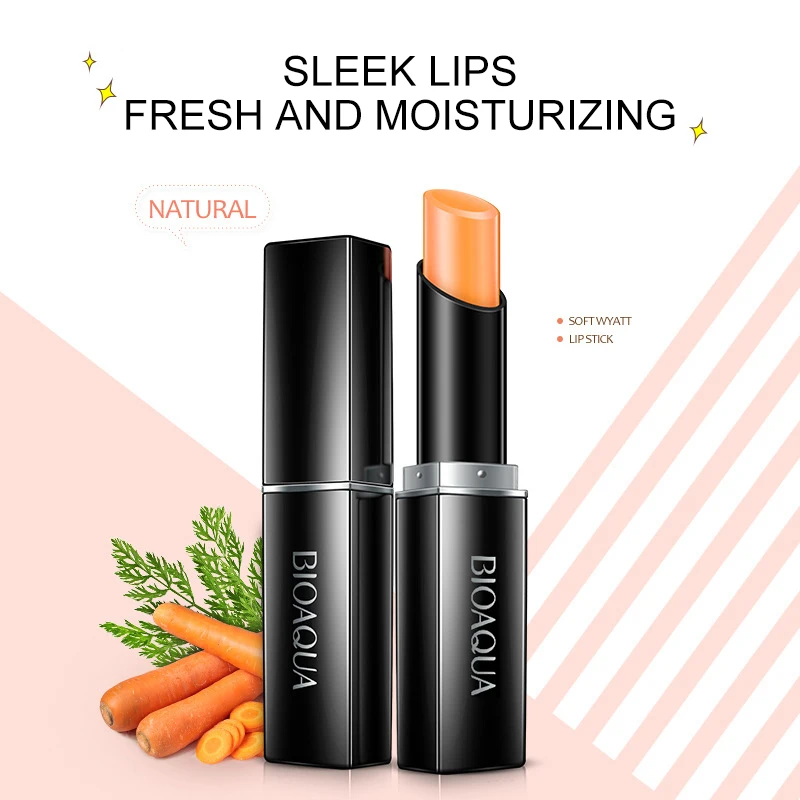 1 шт. бальзам для каротина увлажняющий губ с пчелиным воском натуральный помада