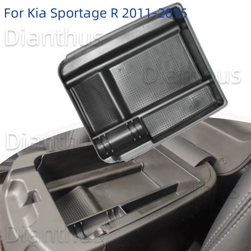 Подлокотник центральной консоли для Kia Sportage R 2011-2015 контейнер хранения Внутренний