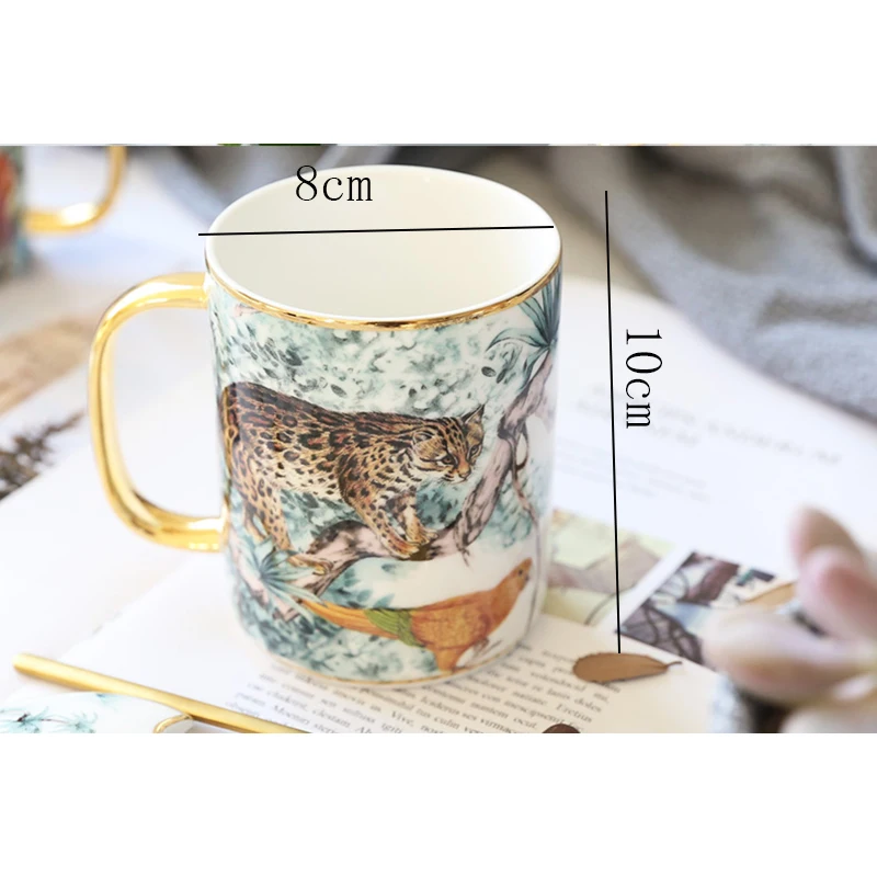 

Afternoon Tea Coffee Milk Beer Water Juice Phnom Porcelain Mug Instant Beverage Cup Withlidspoon Friend Birthday Gifts