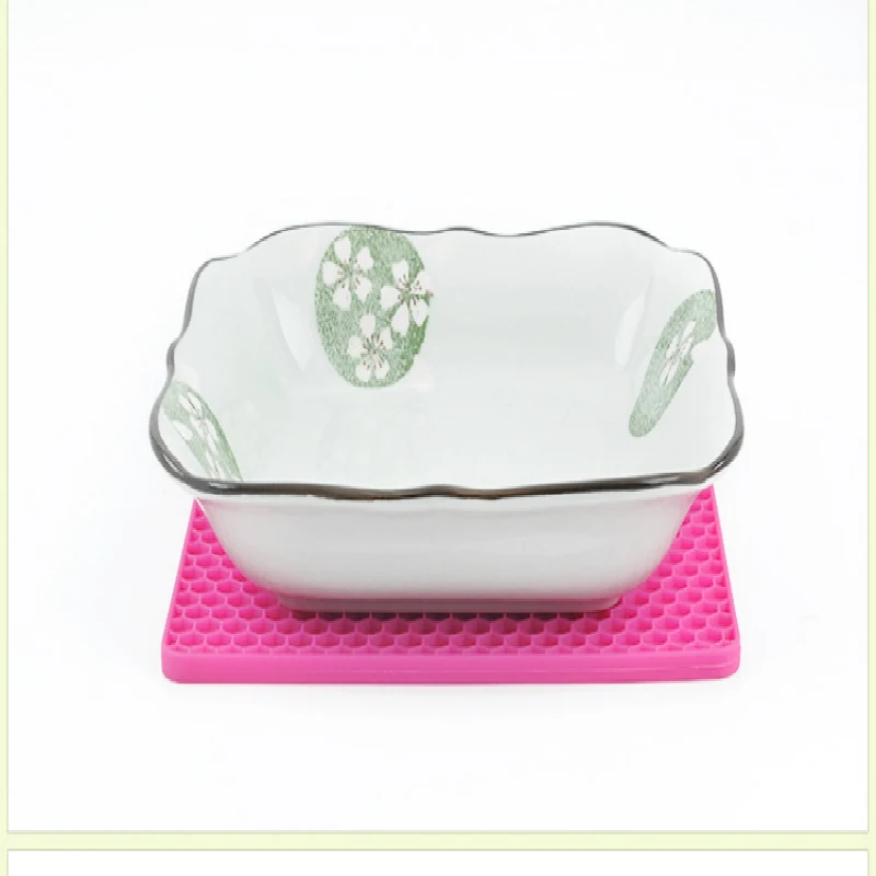 Силиконовый держатель для кастрюль коврик Trivet Открыватель банок подставка ложки