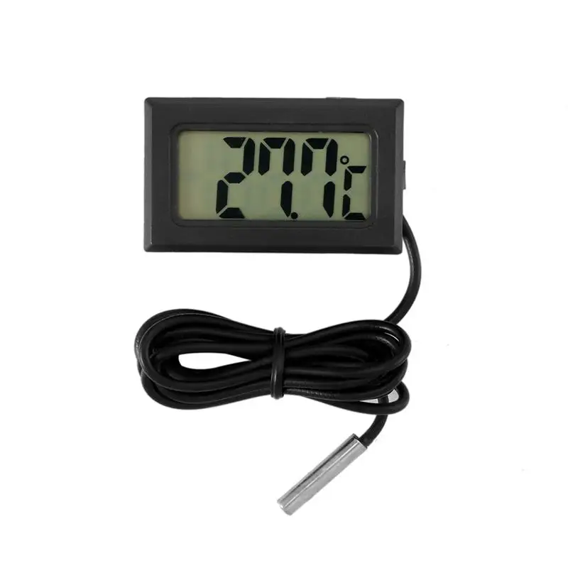 Цифровой автомобильный термометр водонепроницаемый измеритель температуры с