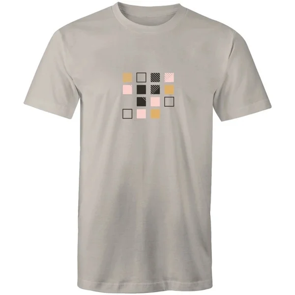 

Men's Abstract Red Box T-shirt - Tee Shirt For Artists / Painters - Creative Art