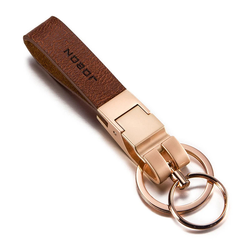 

Leather Car Key Chain Fashion Key Ring for Business for Toyota Rav4 Lada Vesta Mini Cooper Mercedes Benz Accessories Keychain