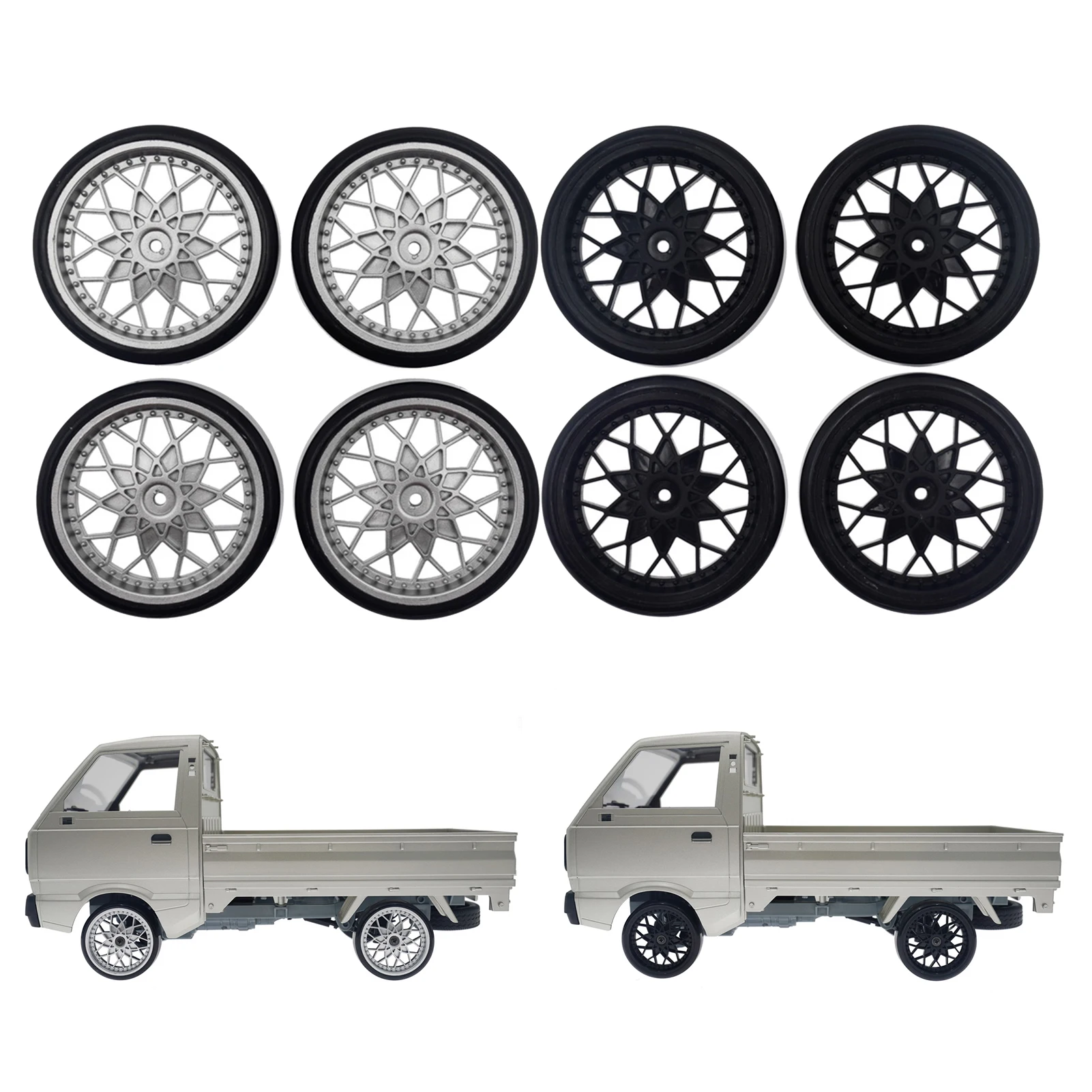 

4PCS Upgrade Tires RC Car Spare Parts Accessories RC Car Spare Parts Accessories Children Toys For WPL D12