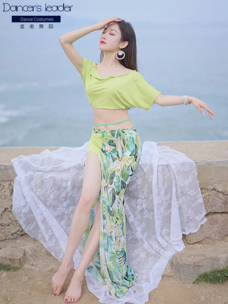 

2020 summer women's new belly dance costume oriental dance dance beginner practice clothes performance costumes