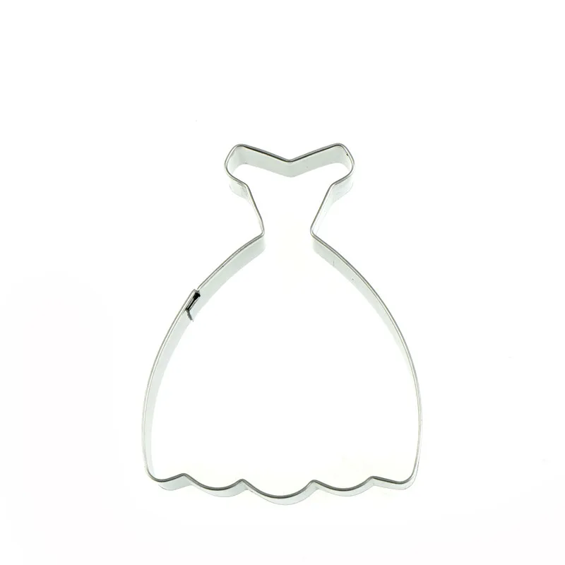 Новинка маленькая форма для печенья металлическое балетное платье|Формочка