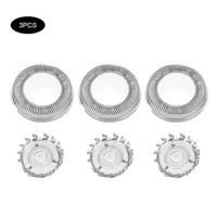3pcs steel shaver head replacement accessory fit for philips hq4 hq46 hq481 hq851 hq6990 hq803 shaver head accessories