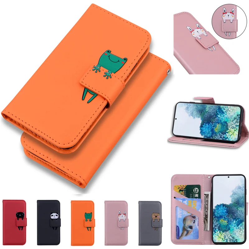 

Leather Flip Case For Samsung Galaxy A21S A11 A21 A31 A41 A51 A71 5G A81 A91 A01 M11 M31 M30S Cartoon Wallet Phone Case Cover