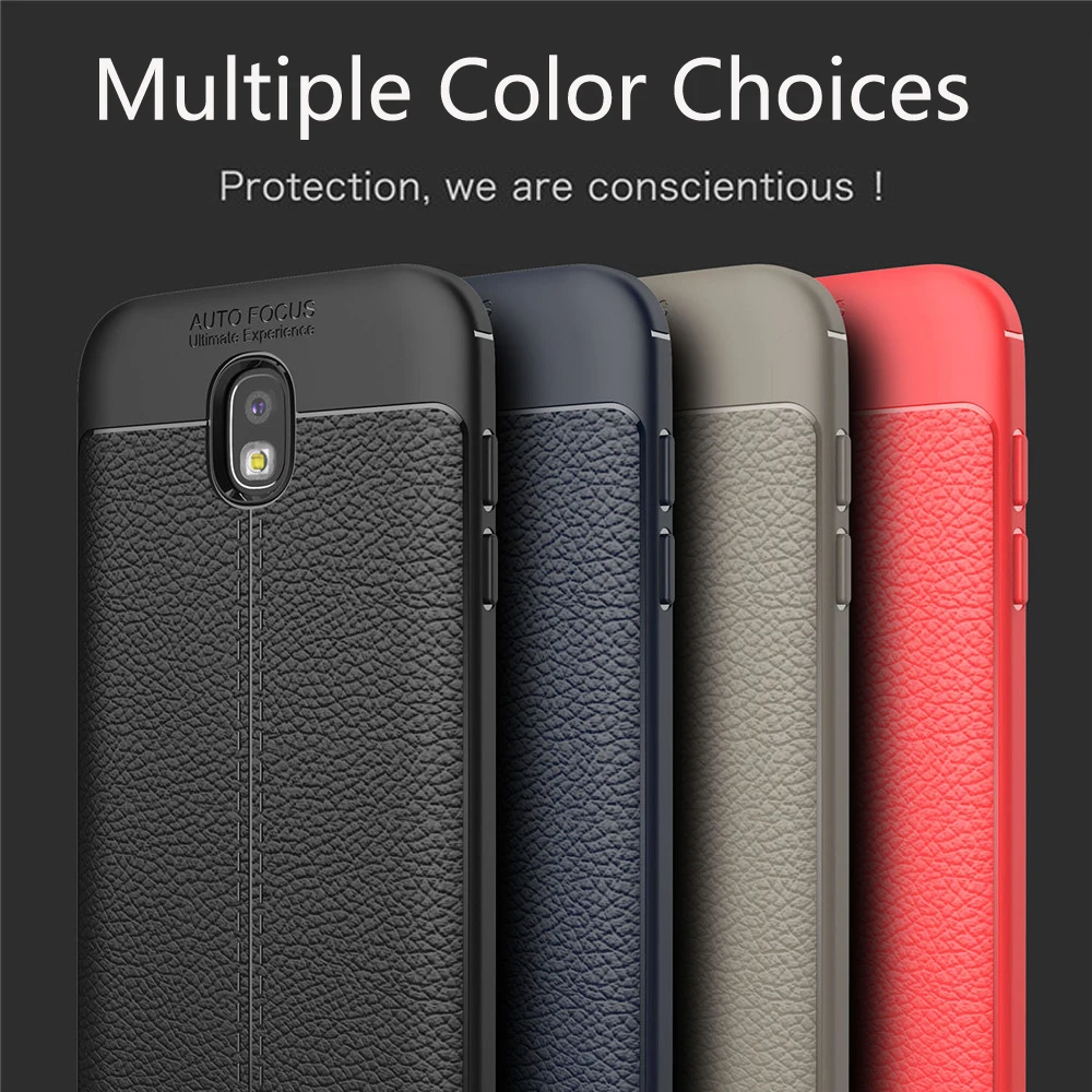 

Phone Case For Samsung Galaxy J7 J5 J3 2017 Case Luxury Leather Soft TPU Silicone Cover For Galaxy J330 J530 J730 Case Cover