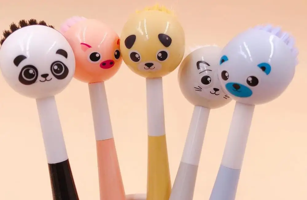 Новинка зубная щетка в виде животного гелевая ручка милый мультяшный женский