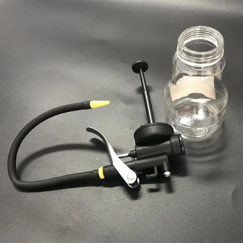 Новинка 250 мл прозрачный масляный бак Масляная смазка пластиковый станок насос