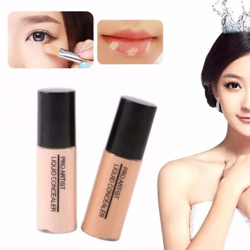 Жидкий консилер крем для идеального покрытия пор макияж глаз темные круги Крем