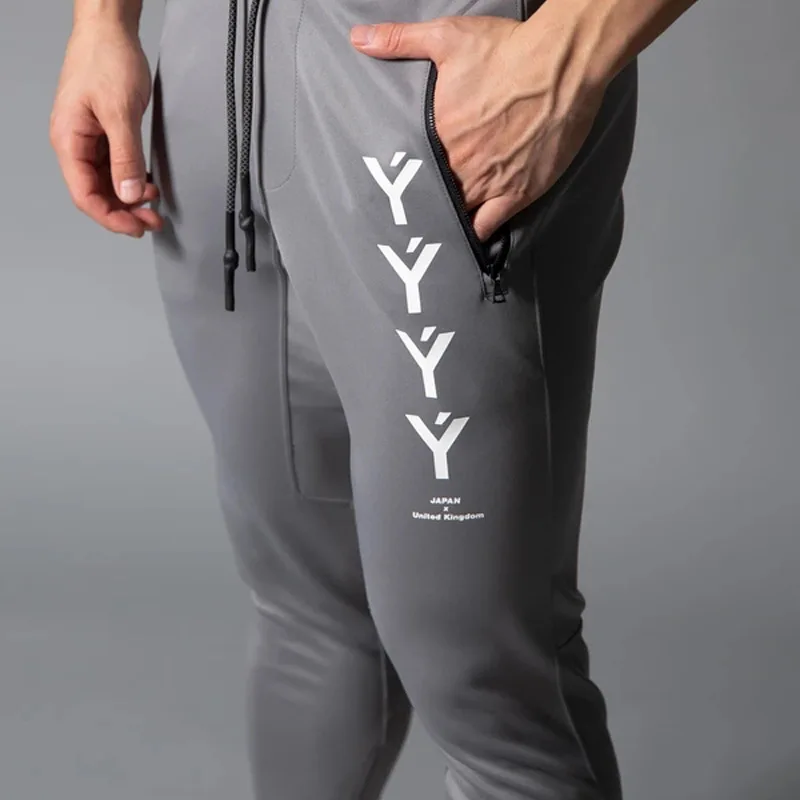 

New Men's Casual Gyms Jogger Pants LYFT Fitness Sweatpants Joggers Black Blue Cotton Sweatpants Male Elastic Workout Sport Pants