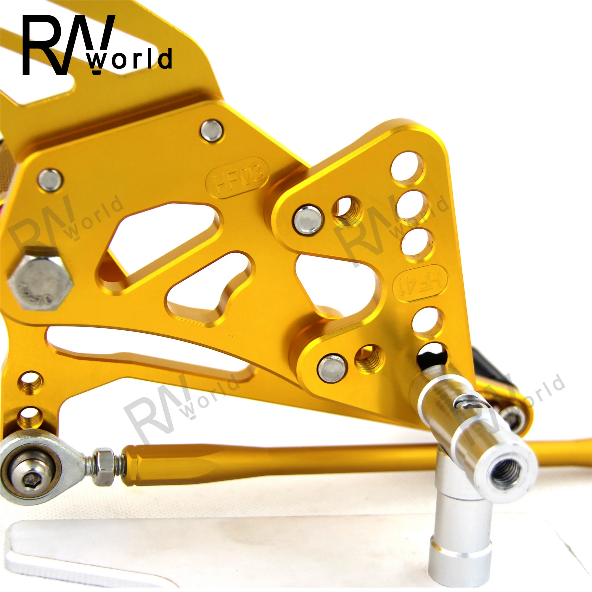 Мотоциклетные CNC Регулируемые задние комплекты подставки для ног подставка