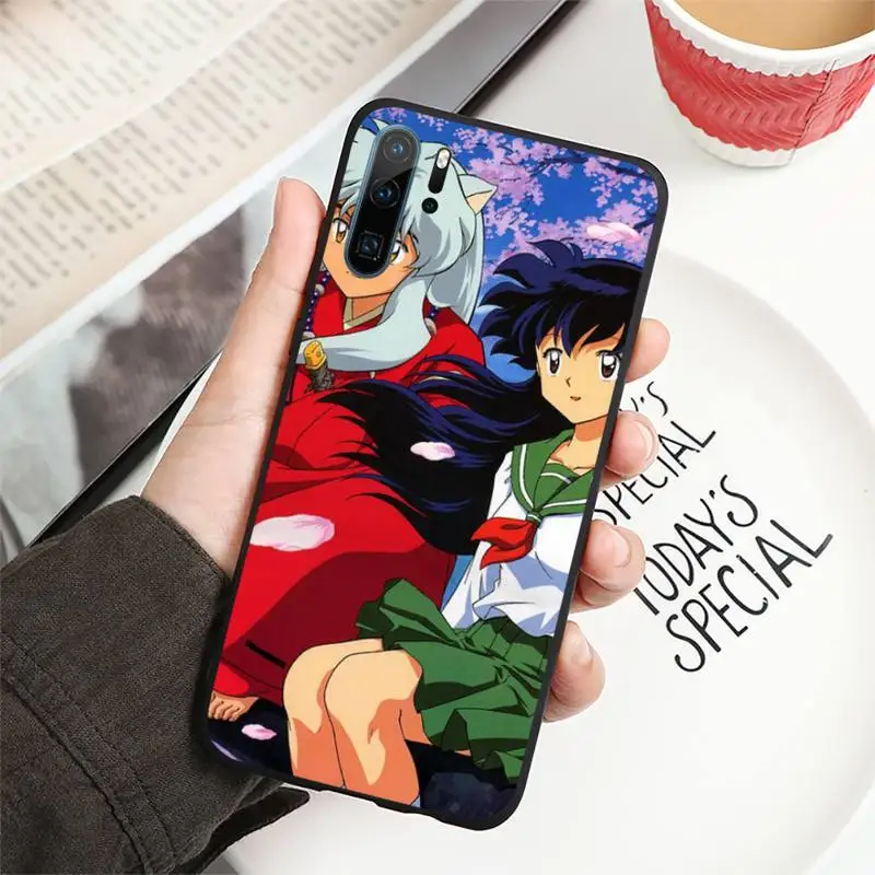 

Inuyasha Japan Anime Phone Case For Huawei P40 P20 P30 lite Pro P Smart 2019 Mate 40 20 10 Lite Pro Nova 5t