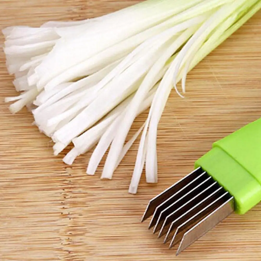 Шальлот Нож Для Резки Лука овощей резак для резки лука томатов устройство