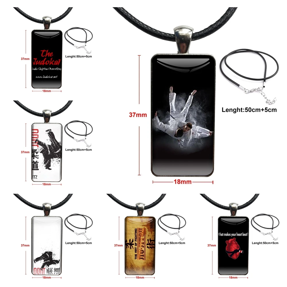 

Стеклянный чокер с кабошоном, подвеска, украшение из искусственной стали, ювелирное изделие для российского джиу-джитсу, джудо для девочек, ...