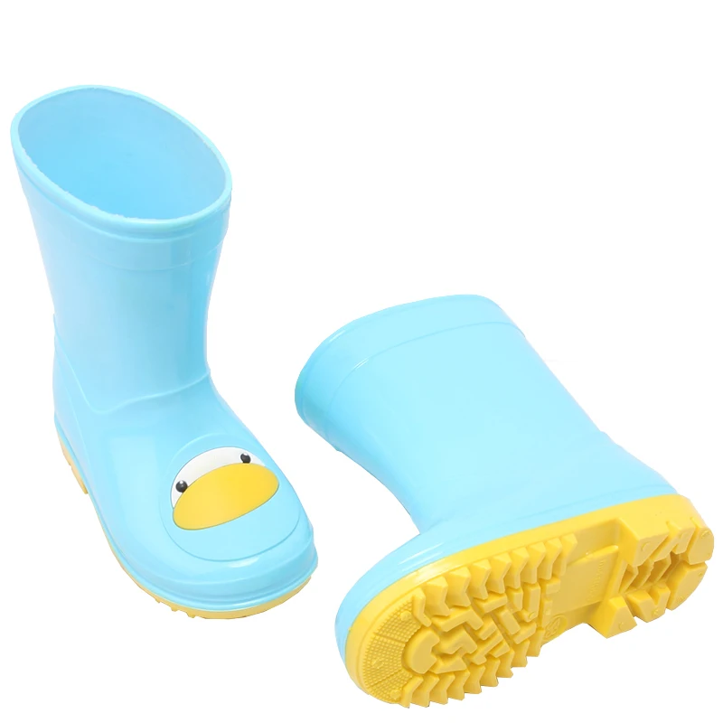 Детские резиновые сапоги Водонепроницаемые Дачная обувь Милый кот Утка Пингвин