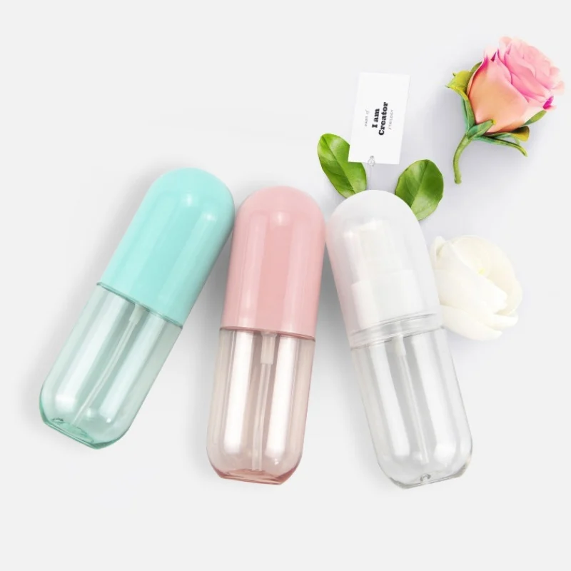 60 мл капсульные бутылки распылители прессованные портативный солнцезащитный