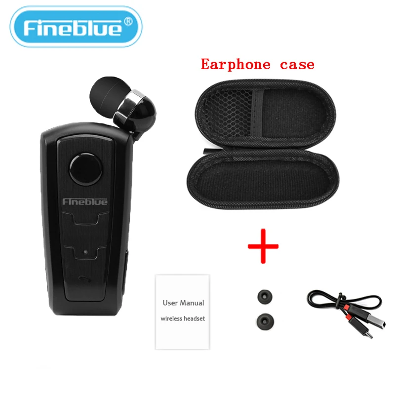 Fineblue F910 taşınabilir iş moda kablosuz Bluetooth kulaklık kulaklık kulak hatırlatmak titreşim
