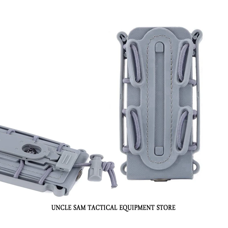 

Tactical Magazine Pouch 9MM Pistol Universal Fastmag Molle Soft Mag Carrier for Shooting Hunting Paintball